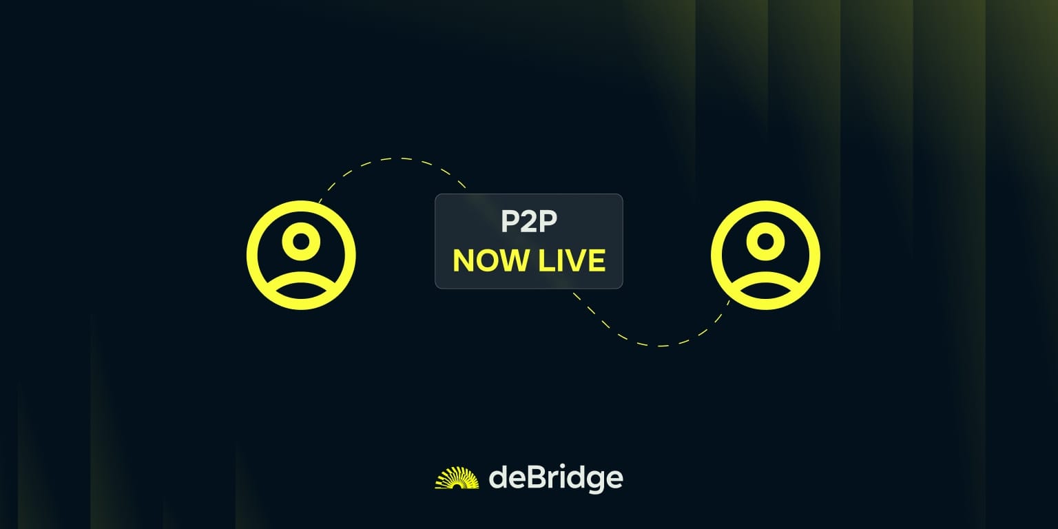 Introducing deBridge P2P, a global OTC desk for DeFi
