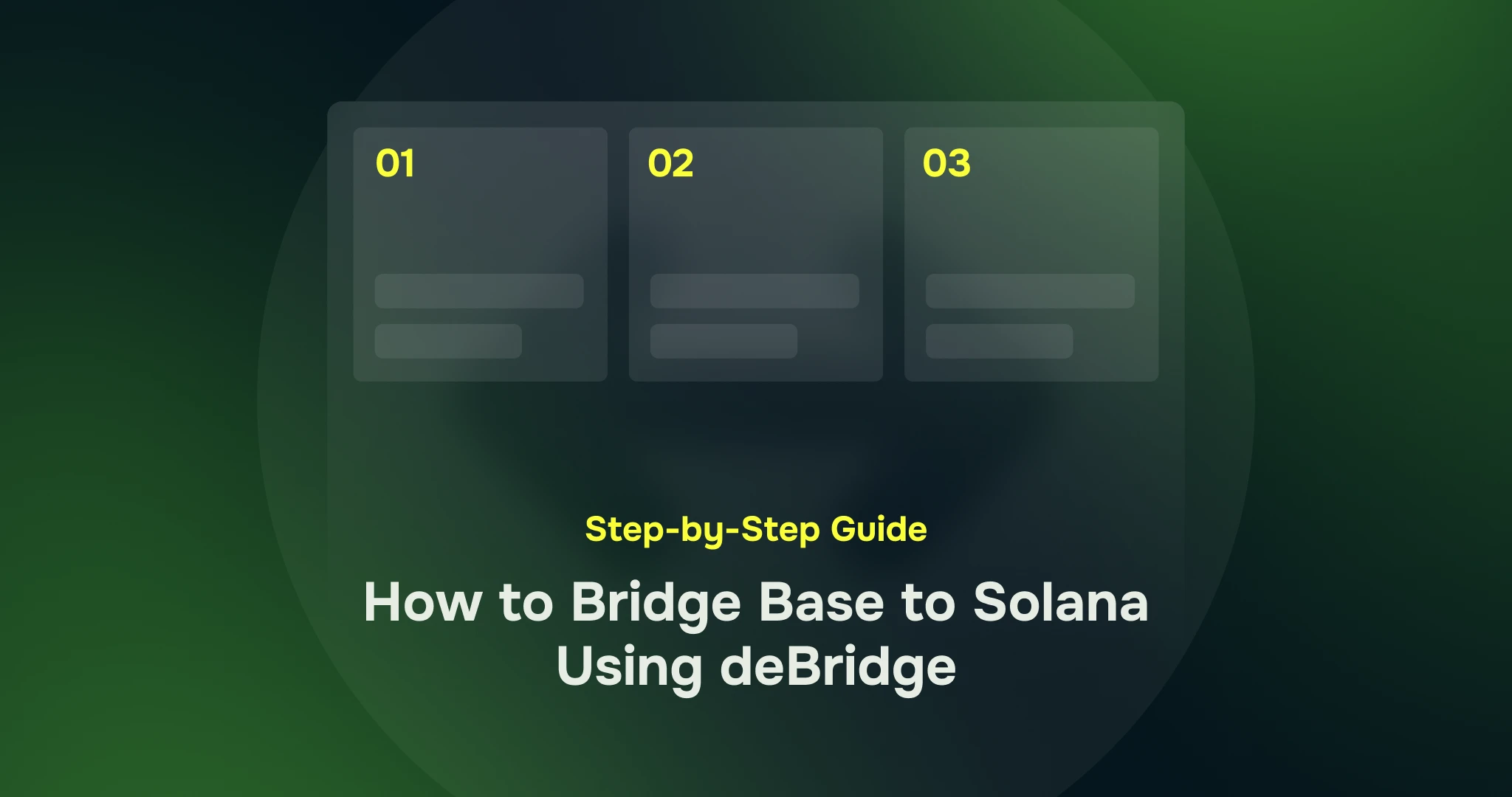 guide bridging base to solana