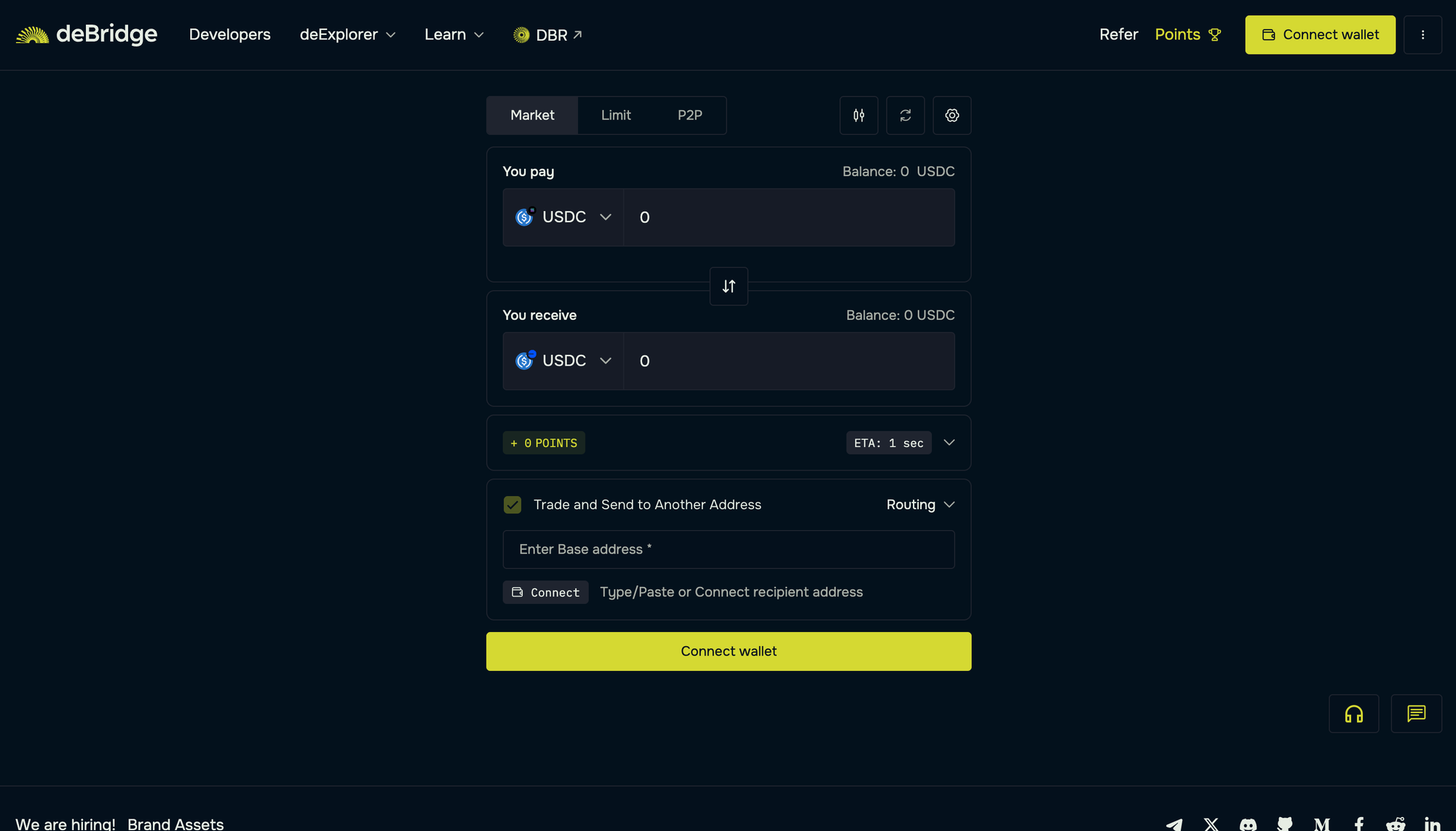 deBridge UI
