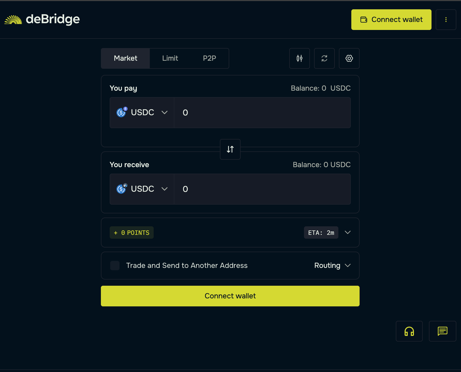 deBridge UI