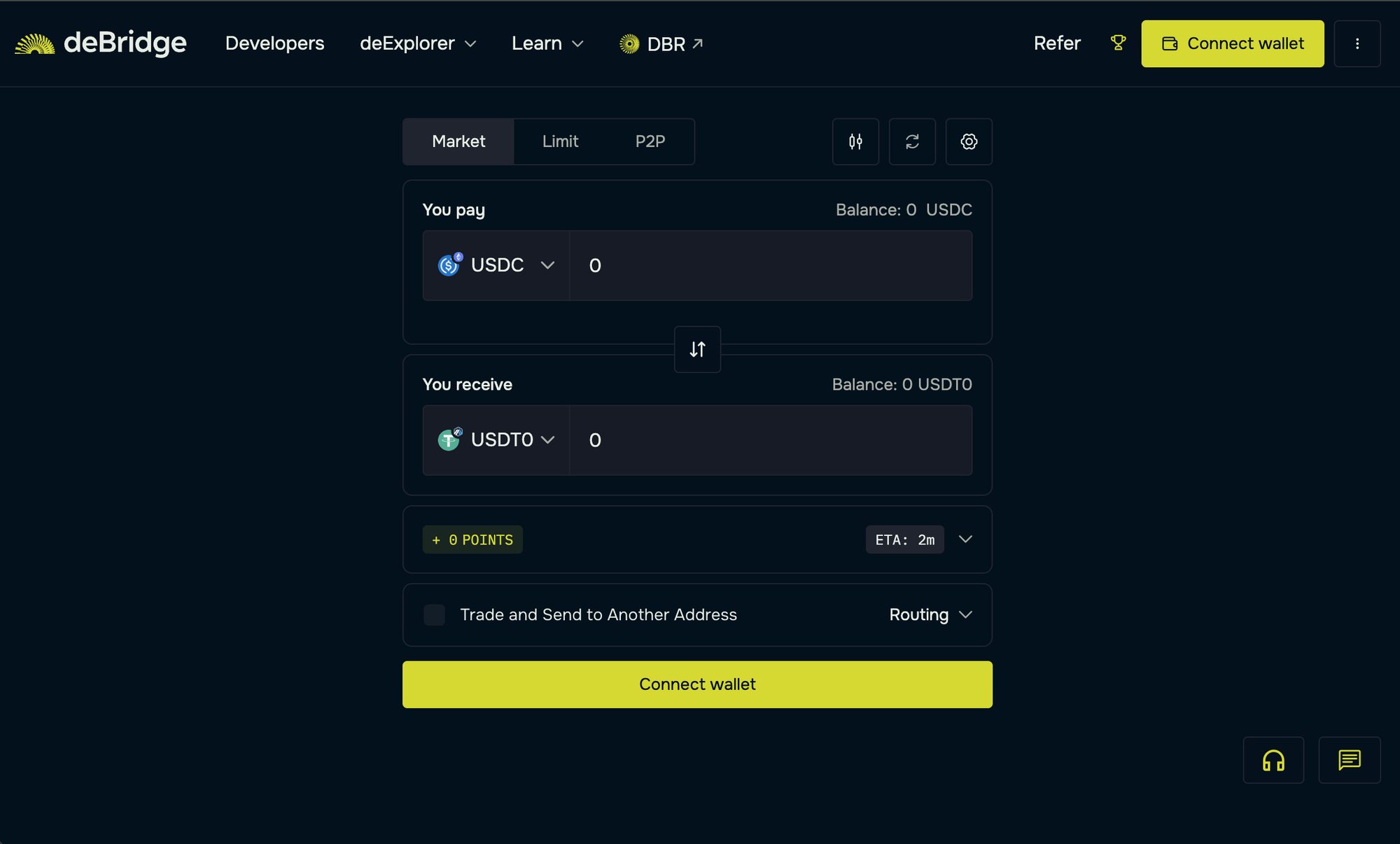 deBridge UI