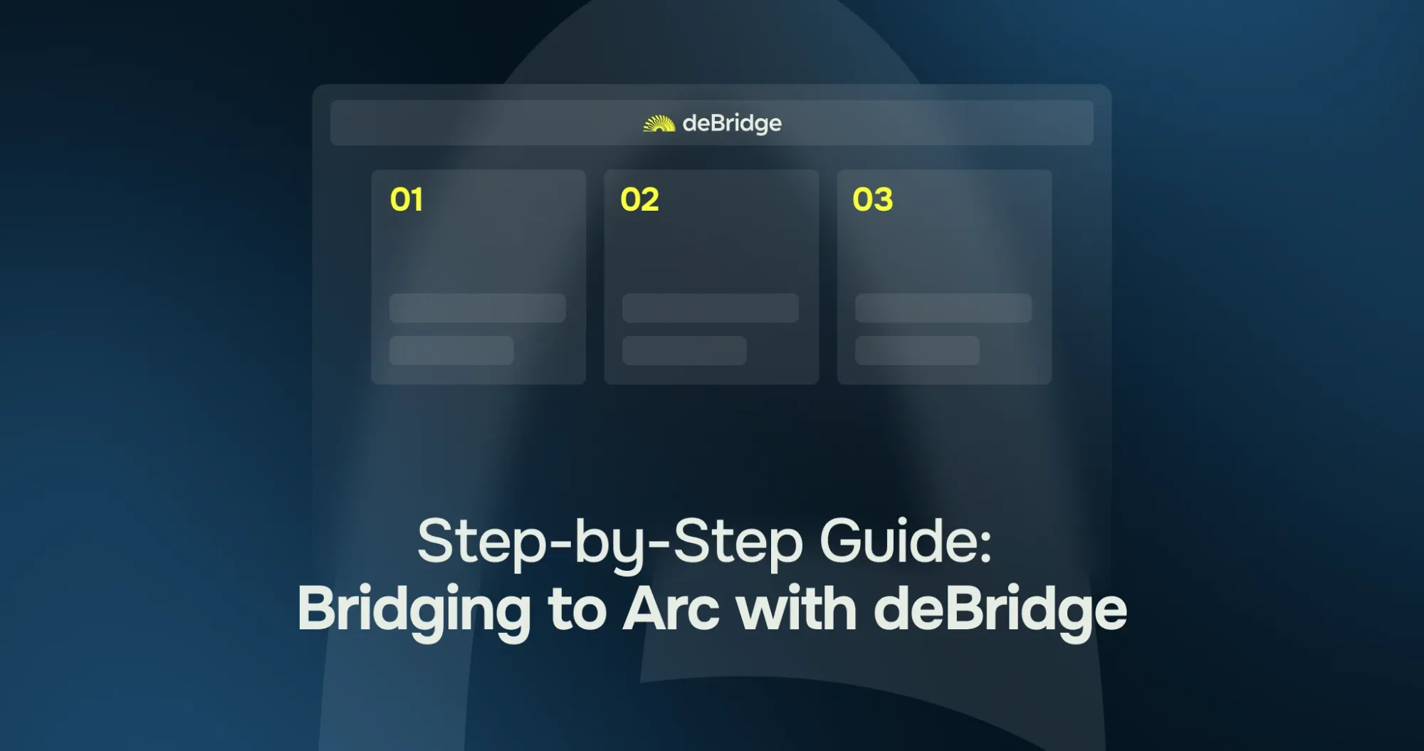 guide on bridging to arc