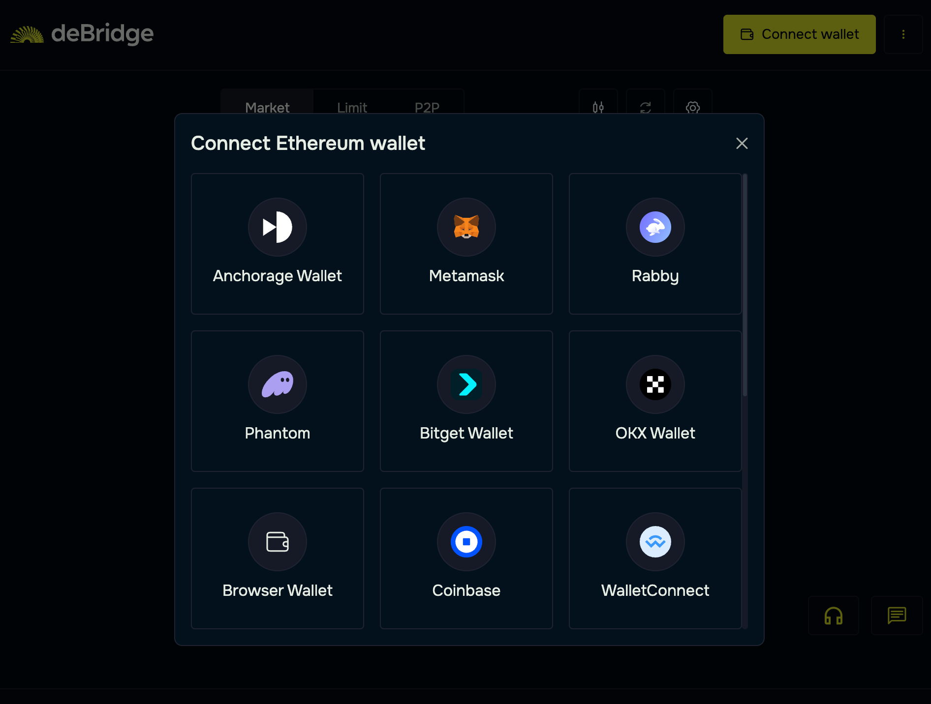 Connect your Arc wallet