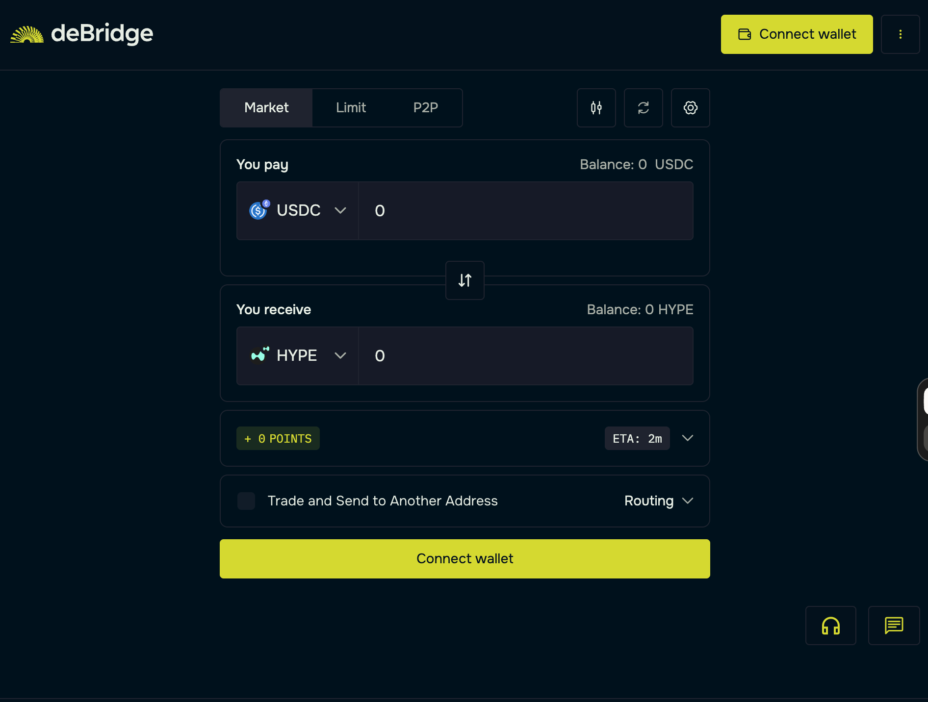 deBridge UI
