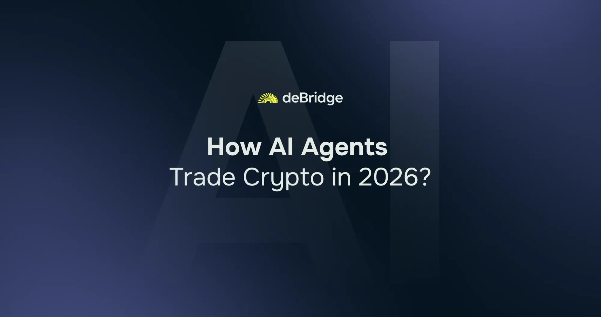 How AI Agents trade crypto in 2026