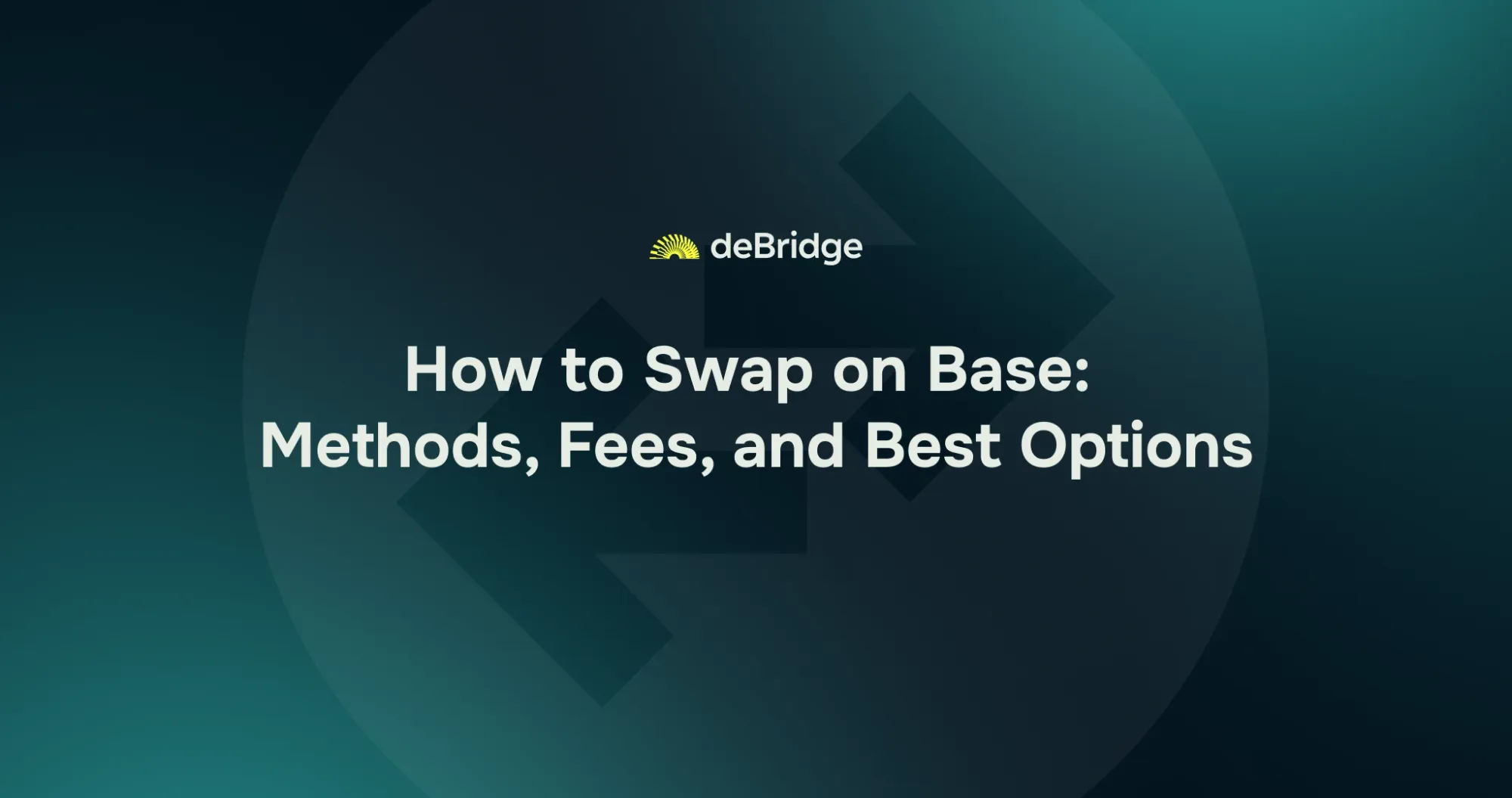 How to Swap on Base